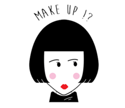 Luzy girl sticker #15078161