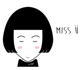 Luzy girl sticker #15078176