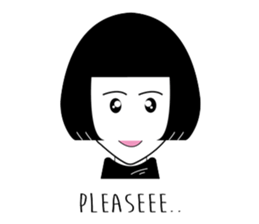 Luzy girl sticker #15078177