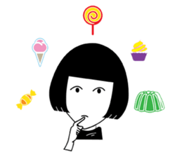 Luzy girl sticker #15078187