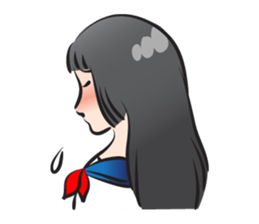 beautiful high school girl sticker #15078712