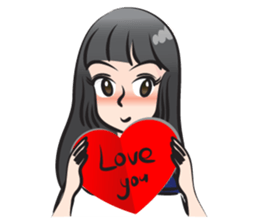 beautiful high school girl sticker #15078719