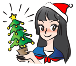 beautiful high school girl sticker #15078723