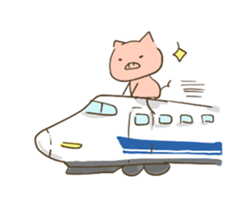 pig with FRIENDS Four Seasons sticker #15078809