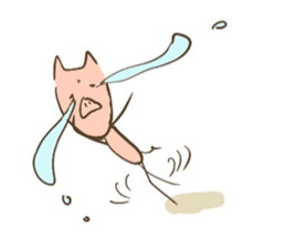 pig with FRIENDS Four Seasons sticker #15078833