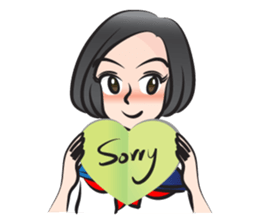 beautiful high school girl3 sticker #15079021