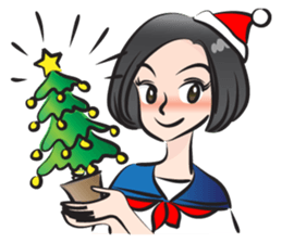 beautiful high school girl3 sticker #15079027