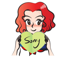 beautiful high school girl2 sticker #15079078