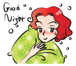 beautiful high school girl2 sticker #15079088