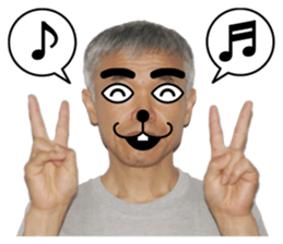 A man like a dog sticker #15079126