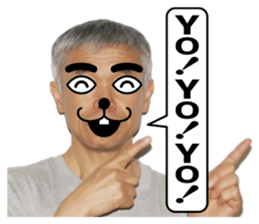 A man like a dog sticker #15079152