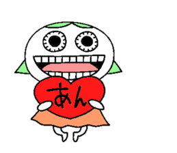 Let's go Anchan! sticker #15079292