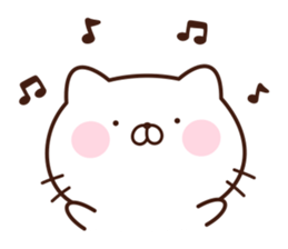 Cat English3 sticker #15079343