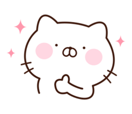 Cat English3 sticker #15079353