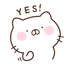 Cat English3 sticker #15079354