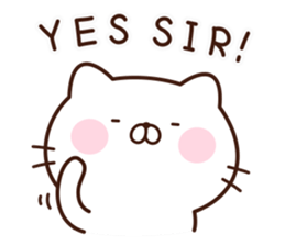 Cat English3 sticker #15079355