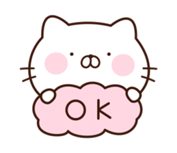 Cat English3 sticker #15079358