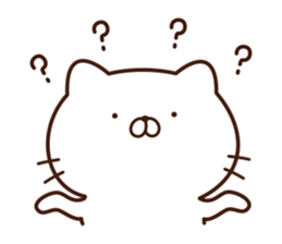 Cat English3 sticker #15079361