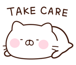 Cat English3 sticker #15079377