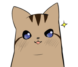 Leopard cat&Japanese Boy sticker #15079386