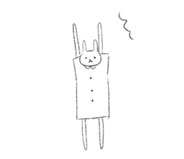 lovely lovely rabbits sticker #15079504