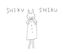 lovely lovely rabbits sticker #15079522