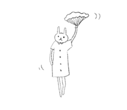 lovely lovely rabbits sticker #15079525