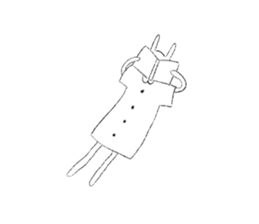 lovely lovely rabbits sticker #15079528