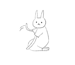 lovely lovely rabbits sticker #15079539