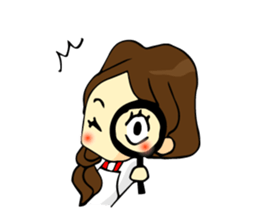 I am a mere housewife sticker #15079770