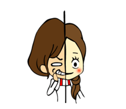 I am a mere housewife sticker #15079771