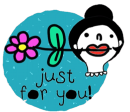 Momo in February (Eng) sticker #15079911