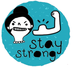 Momo in February (Eng) sticker #15079917