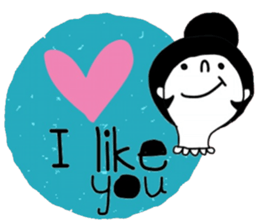 Momo in February (Eng) sticker #15079932