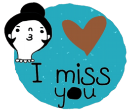 Momo in February (Eng) sticker #15079937