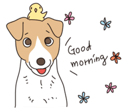 We love the Jack russel terrier! ! sticker #15080484