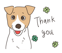 We love the Jack russel terrier! ! sticker #15080486