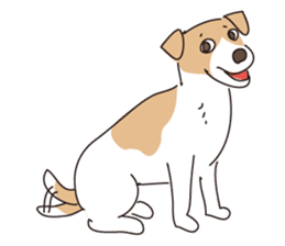 We love the Jack russel terrier! ! sticker #15080491