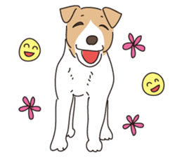We love the Jack russel terrier! ! sticker #15080492