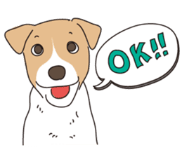 We love the Jack russel terrier! ! sticker #15080493