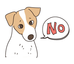 We love the Jack russel terrier! ! sticker #15080495