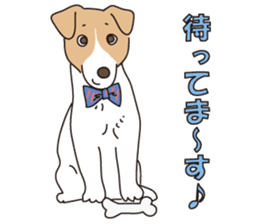 We love the Jack russel terrier! ! sticker #15080498