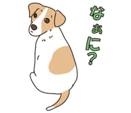 We love the Jack russel terrier! ! sticker #15080501