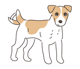 We love the Jack russel terrier! ! sticker #15080503