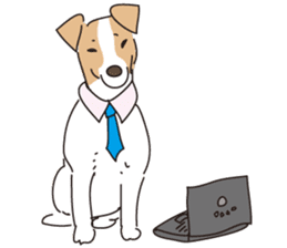 We love the Jack russel terrier! ! sticker #15080510