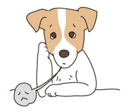 We love the Jack russel terrier! ! sticker #15080513
