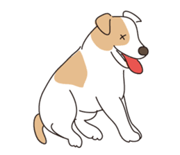 We love the Jack russel terrier! ! sticker #15080517