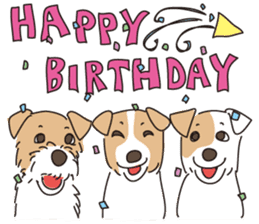 We love the Jack russel terrier! ! sticker #15080519