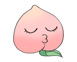 Funny Fruits Face sticker #15080917