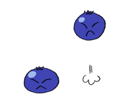 Funny Fruits Face sticker #15080928